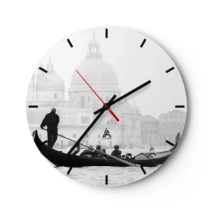 Horloge murale - Pendule murale - Voyage aux sources de la beauté - 40x40 cm