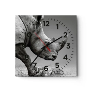 Horloge murale - Pendule murale - Force inarrêtable - 40x40 cm