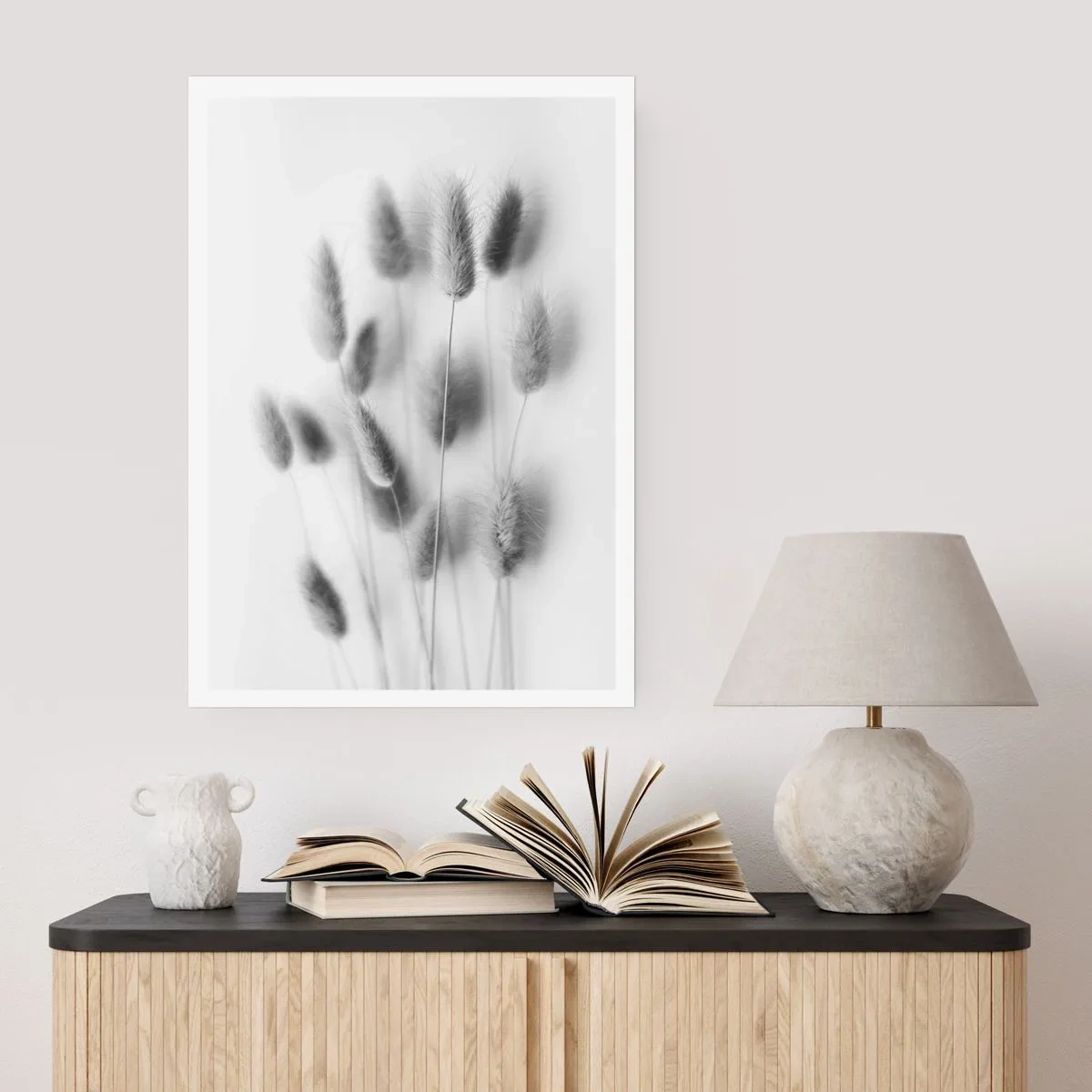 Affiche - Poster - Son herbe duveteuse - 70x100 cm