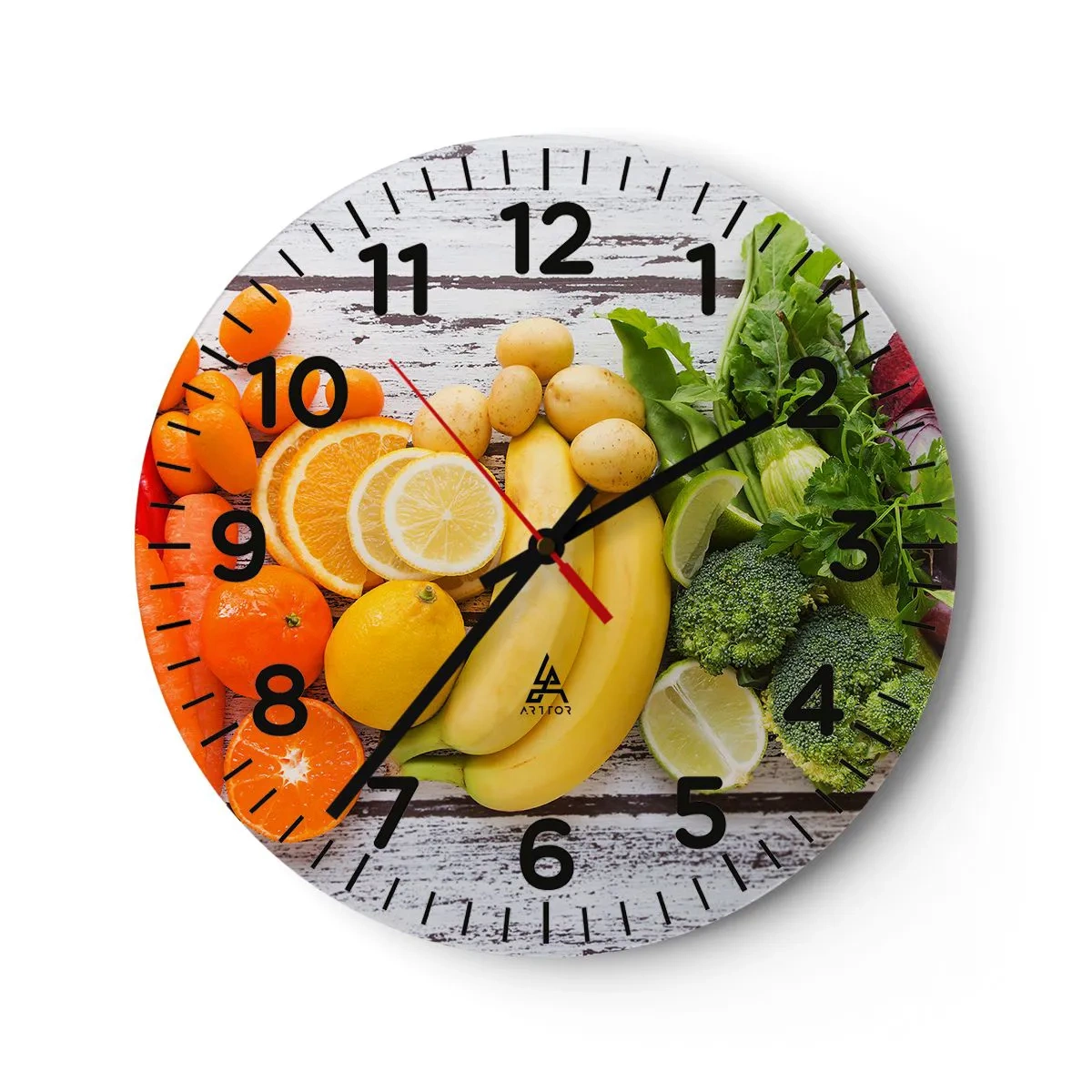 Horloge murale - Pendule murale - Ce n'est pas suffisant? - 40x40 cm