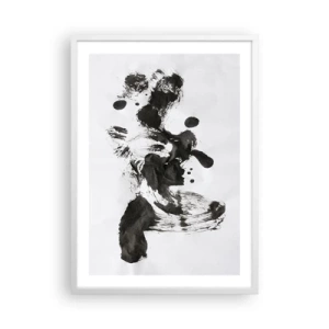 Affiche dans un cadre blanc - Poster - De la méthode dans la folie ? - 50x70 cm