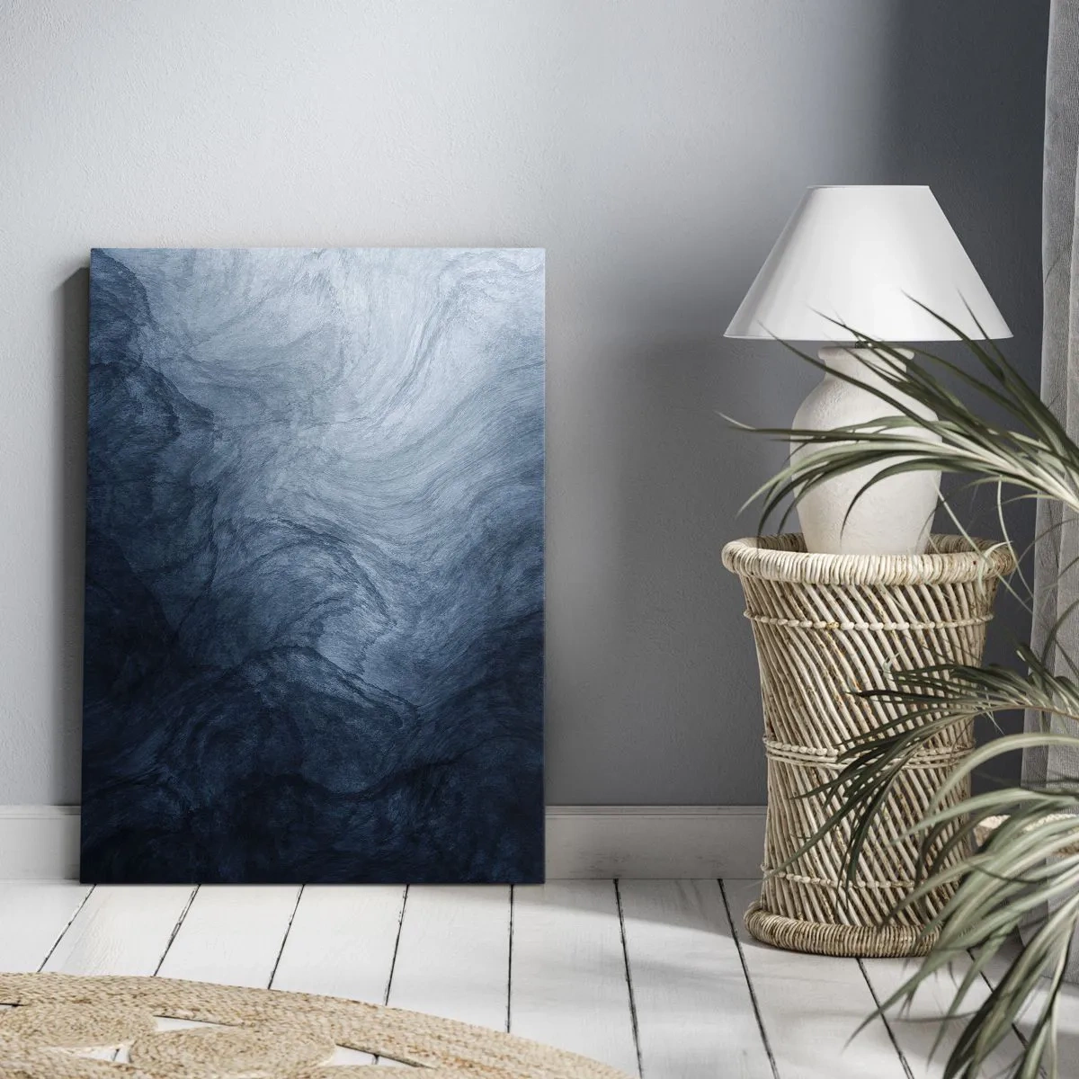 Impression sur toile - Image sur toile - Atteindre en profondeur - 55x100 cm