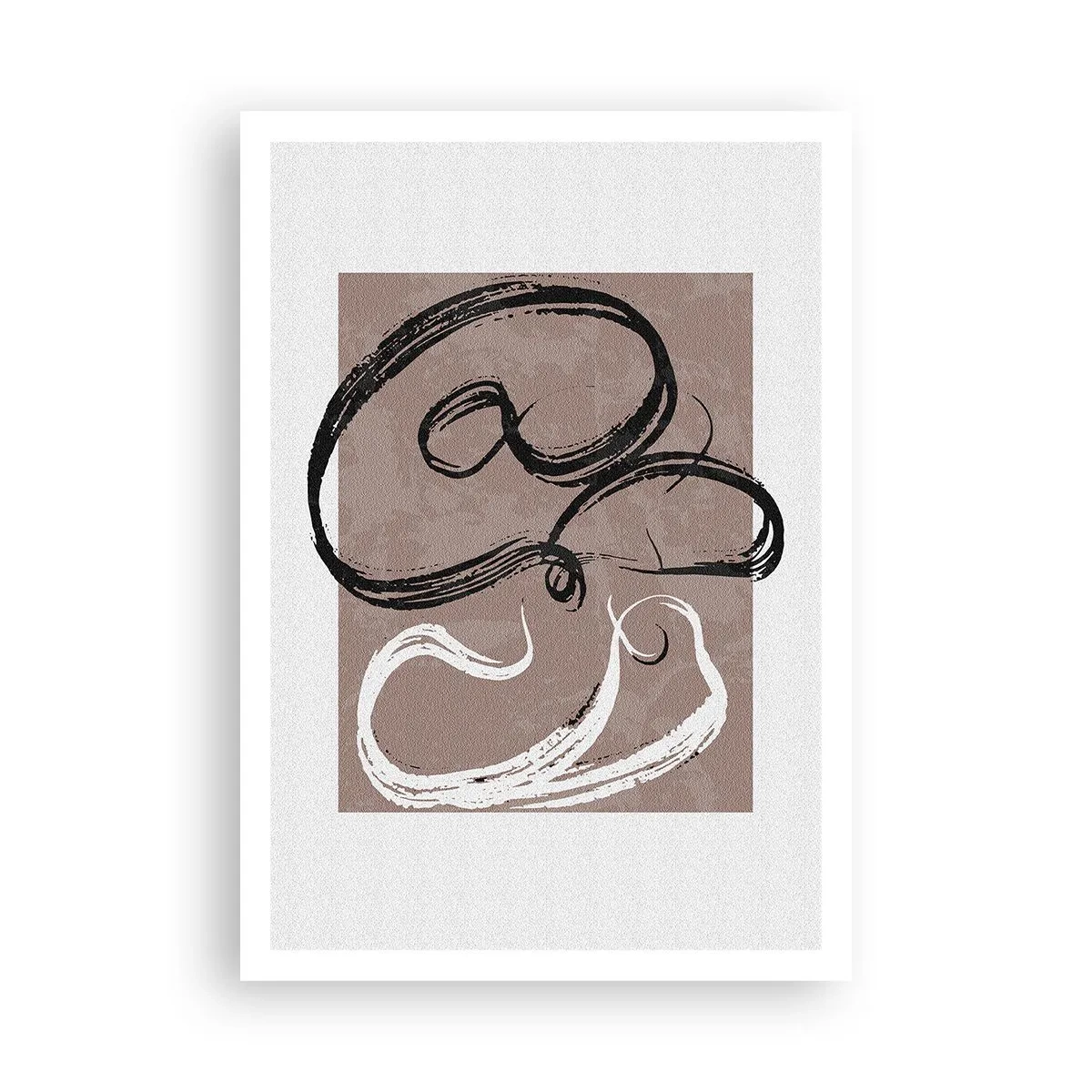 Affiche - Poster - Composition – la recherche de la plénitude - 70x100 cm