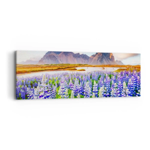 Impression sur toile - Image sur toile - La force et l'austérité côtoient la douceur - 90x30 cm