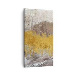 Impression sur toile - Image sur toile - Une explosion d'or - 55x100 cm