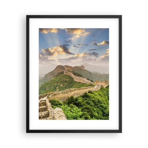 Affiche dans un cadre noir - Poster - Grandeur éternelle - 40x50 cm