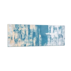 Impression sur verre - Image sur verre - À travers un iceberg - 90x30 cm