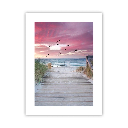 Affiche - Poster - Impression de la Baltique - 30x40 cm
