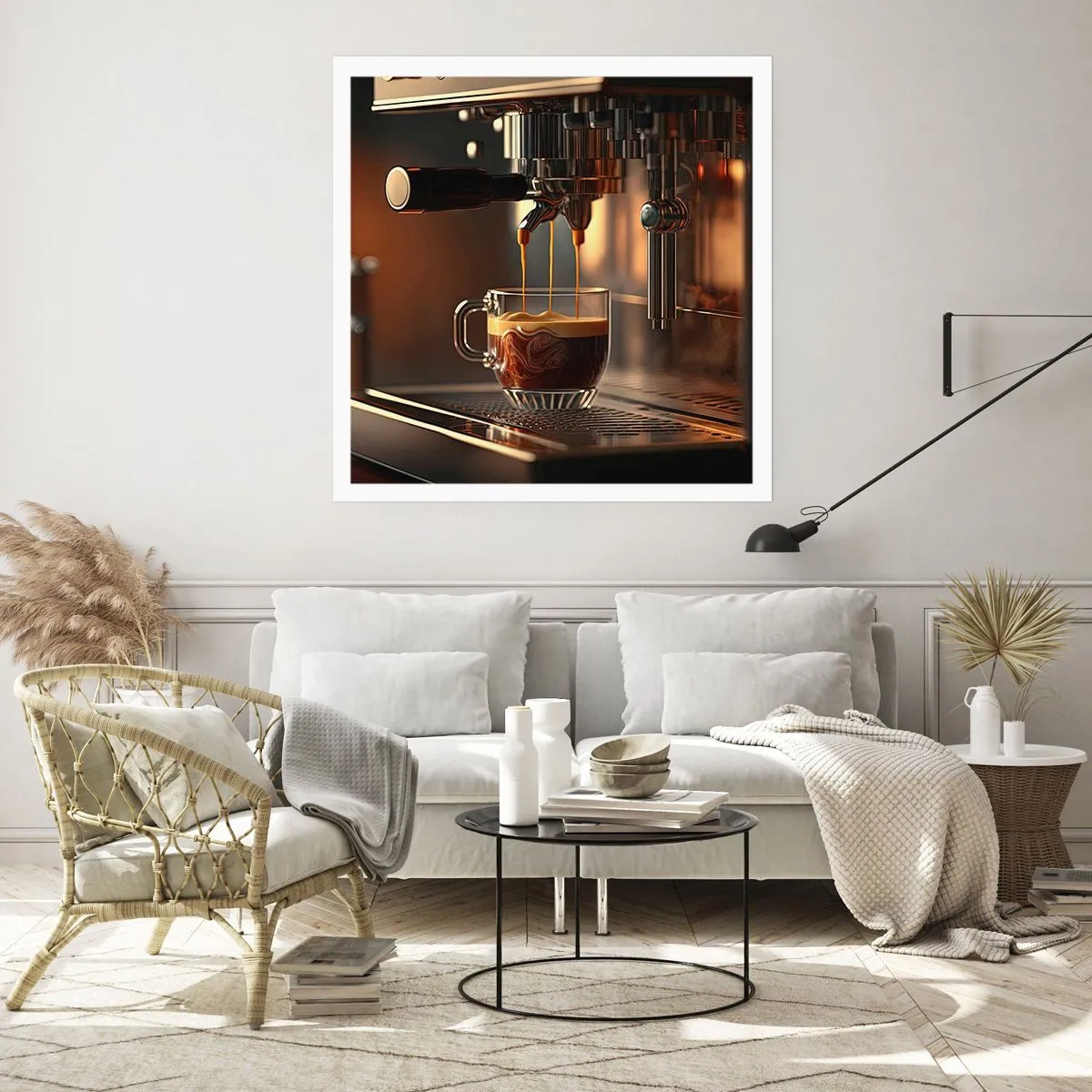 Affiche - Poster - Un mélange sensuel - 30x30 cm