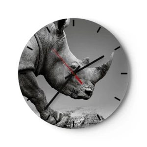 Horloge murale - Pendule murale - Force inarrêtable - 40x40 cm