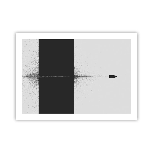 Affiche - Poster - Droit au but - 70x50 cm