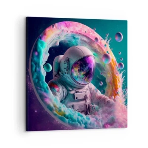 Impression sur toile - Image sur toile - porte des étoiles - 60x60 cm