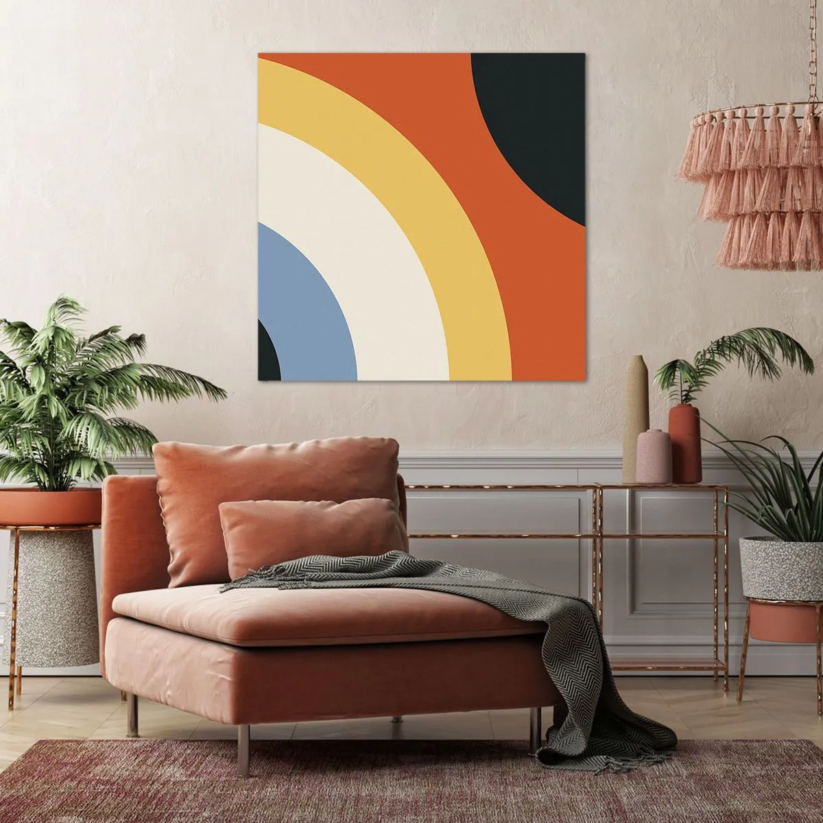 Impression sur toile - Image sur toile - Vers son soi - 50x50 cm