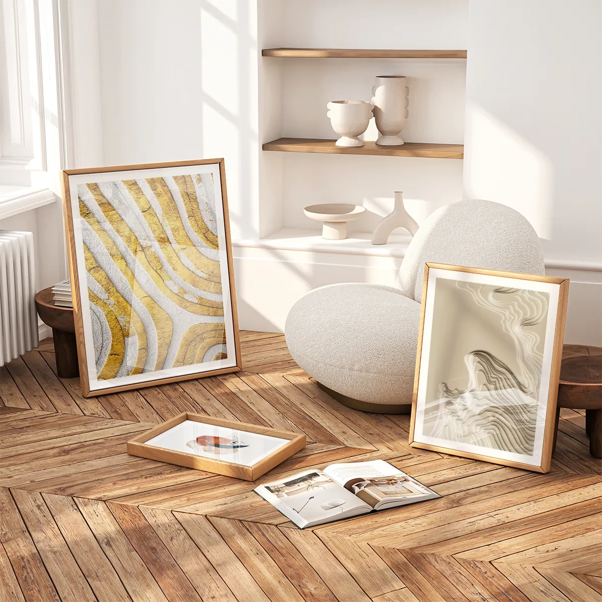 Elegance and warm - Inspiration pour le salon