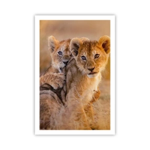 Affiche - Poster - Ne pas déranger! On s'amuse - 61x91 cm