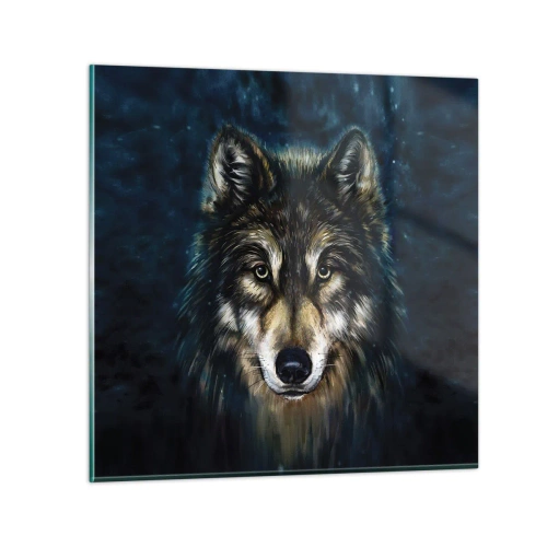 Impression sur verre - Image sur verre - Alpha? Et oméga - 30x30 cm