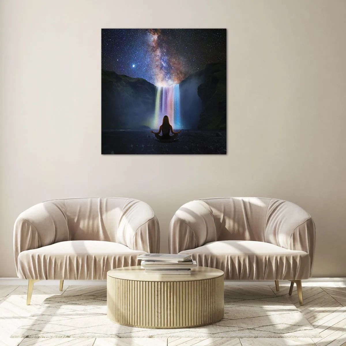 Impression sur verre - Image sur verre - Harmonie absolue - 30x30 cm