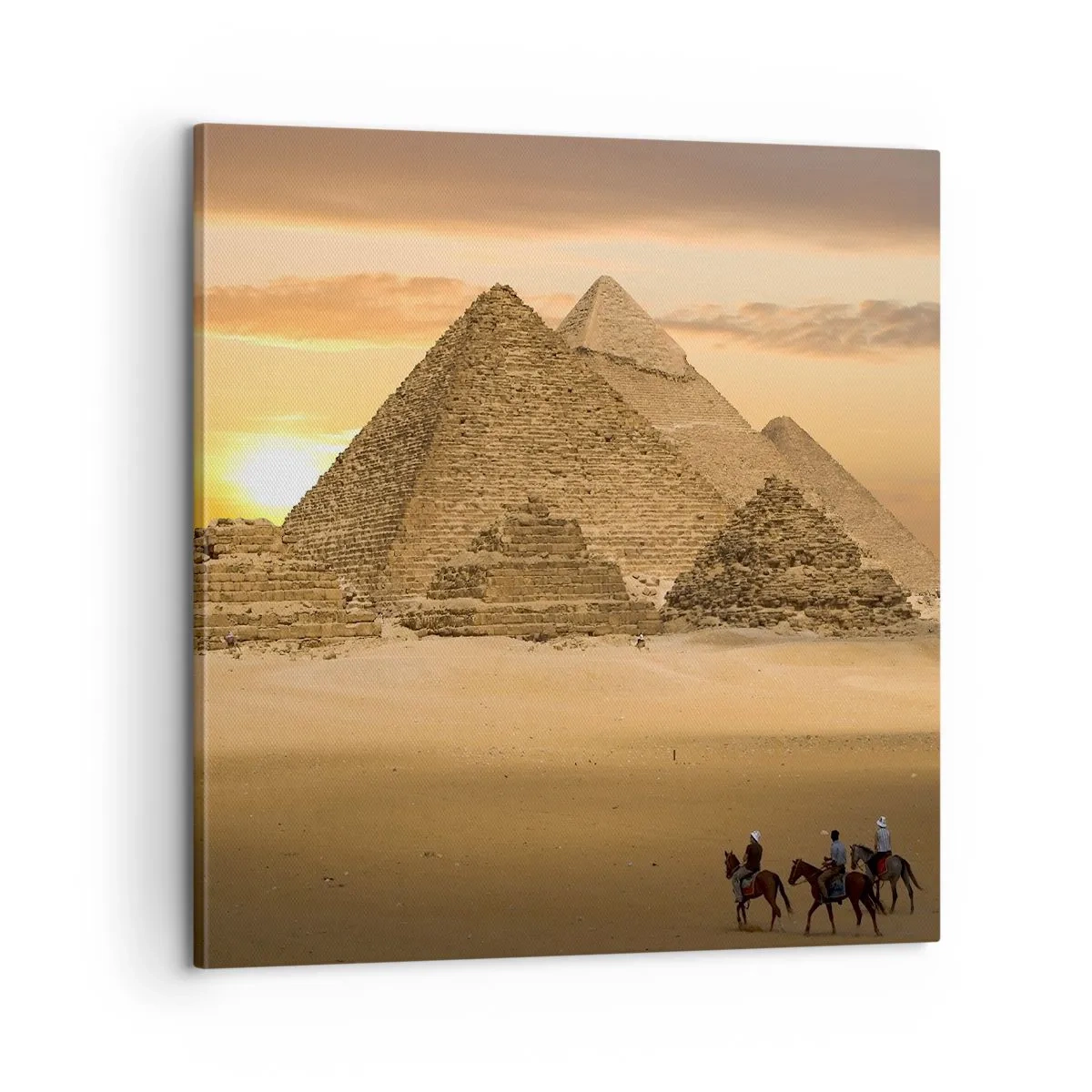 Impression sur toile - Image sur toile - Aucun changement depuis des milliers d'années - 60x60 cm