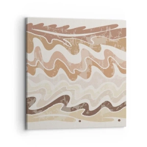 Impression sur toile - Image sur toile - Bonne énergie – bonnes émotions - 70x70 cm