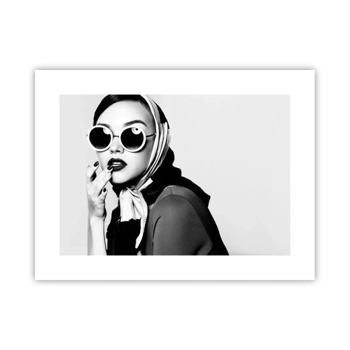 Affiche - Poster - Salutations des années 60 - 40x30 cm