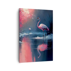 Impression sur toile - Image sur toile - La retraite d'un oiseau - 70x100 cm