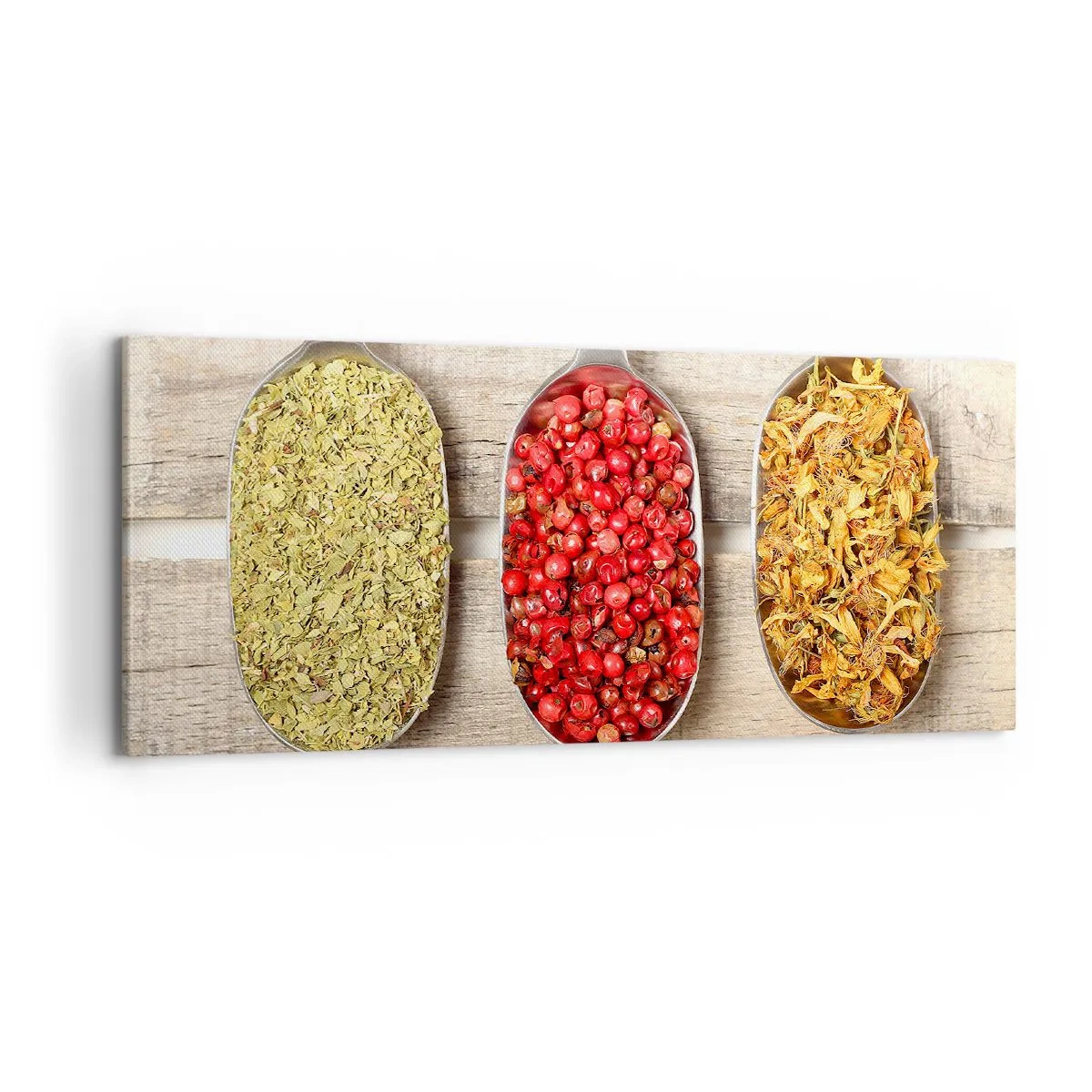 Impression sur toile - Image sur toile - Magie de la cuisine - 100x40 cm