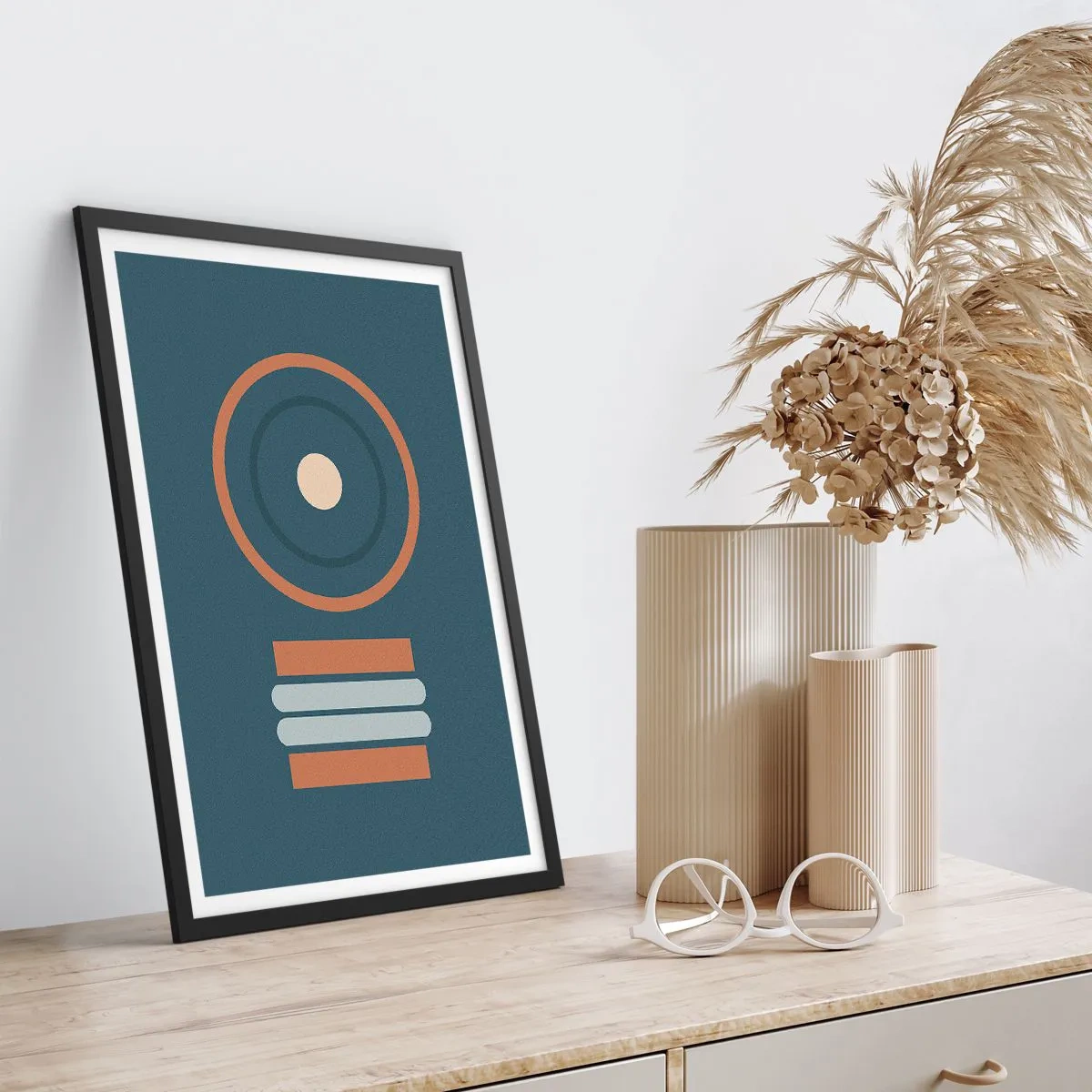 Affiche dans un cadre noir - Poster - Essence des choses - 30x40 cm