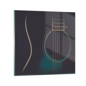 Impression sur verre - Image sur verre - Le calme avant la tempête - 70x70 cm