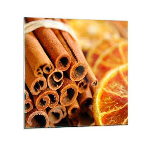 Impression sur verre - Image sur verre - Sentez-vous leurs odeurs? - 50x50 cm