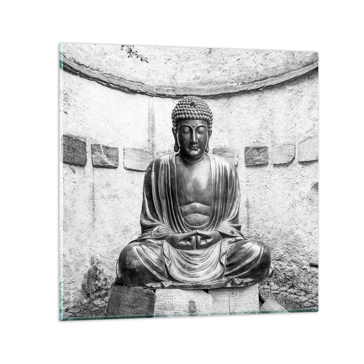 Impression sur verre - Image sur verre - A la source de la paix - 60x60 cm