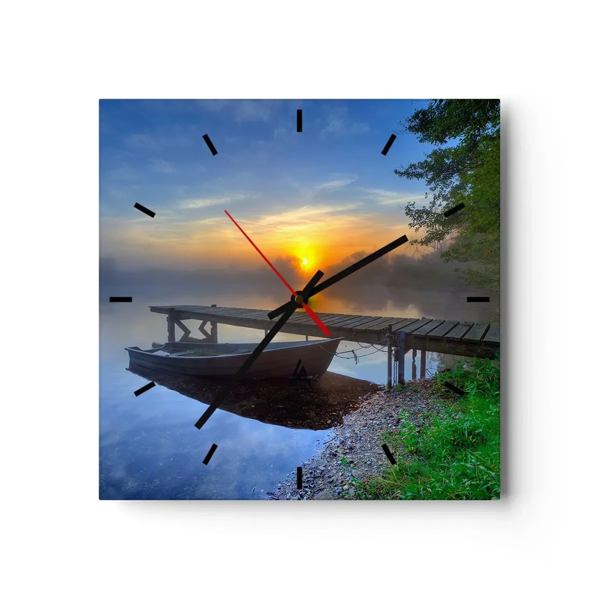 Horloge murale - Pendule murale - Comment l'ordinaire se transforme en magie - 40x40 cm