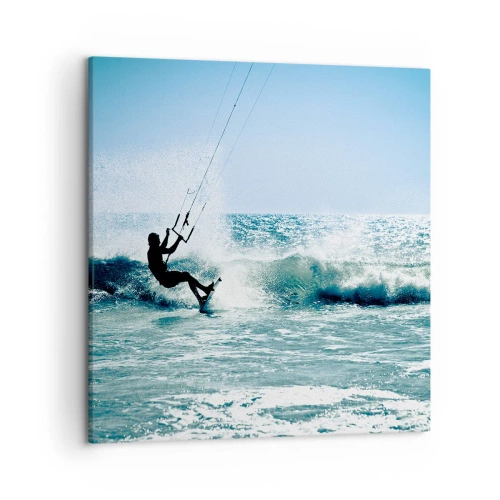 Impression sur toile - Image sur toile - On se laisse emporter - 50x50 cm