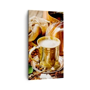 Impression sur toile - Image sur toile - Bonne journée! - 45x80 cm