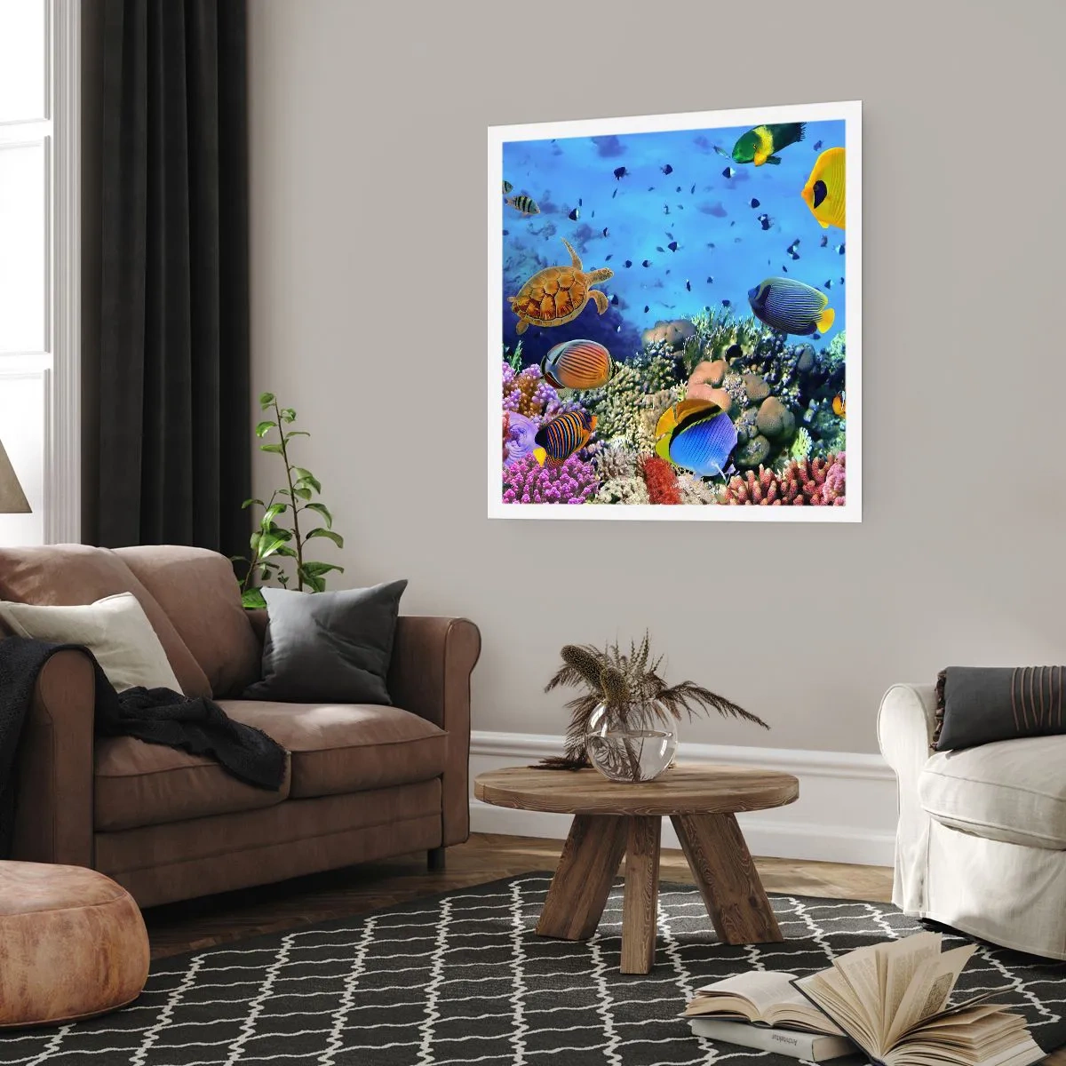 Affiche - Poster - Et que sait-on de la vie… - 40x40 cm