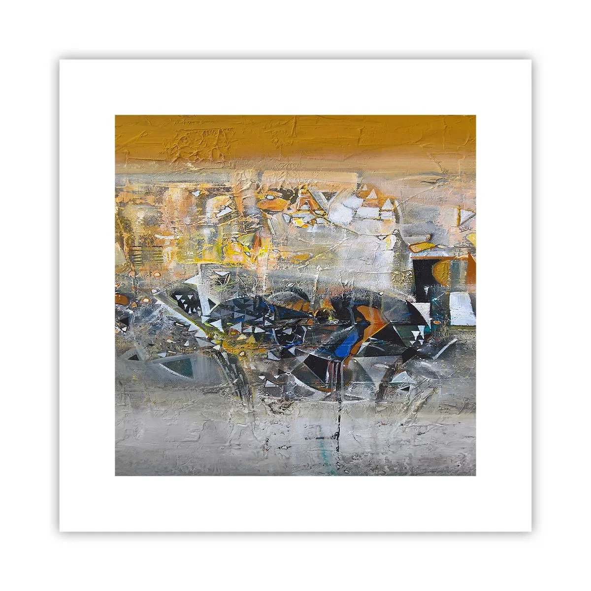 Affiche - Poster - Tout se met en place - 30x30 cm