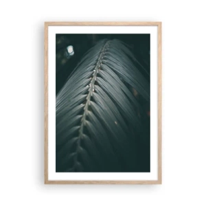 Affiche dans un chêne clair - Poster - Précision de la nature - 50x70 cm