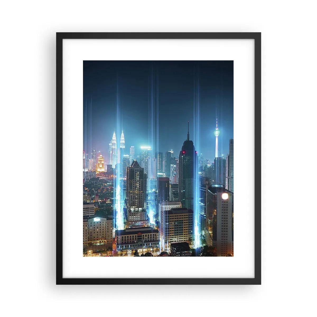 Affiche dans un cadre noir - Poster - À Berlin au paradis - 40x50 cm