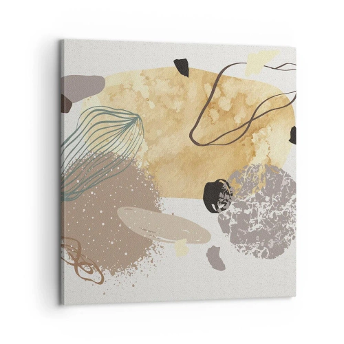 Impression sur toile - Image sur toile - Plumcologie appliquée - 60x60 cm