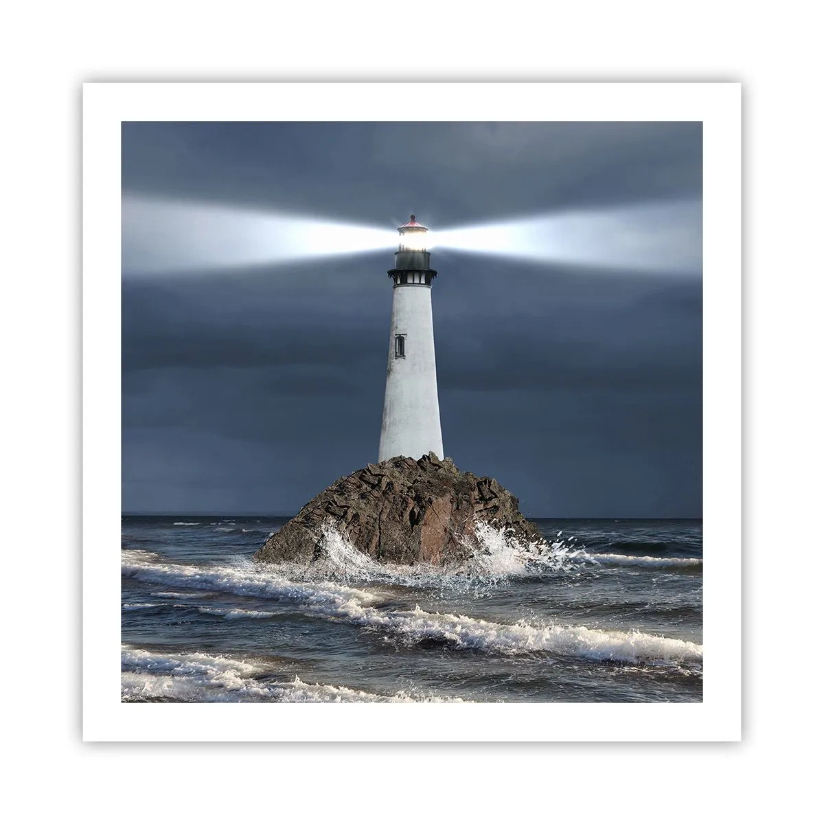 Affiche - Poster - I… i… ici ! - 60x60 cm