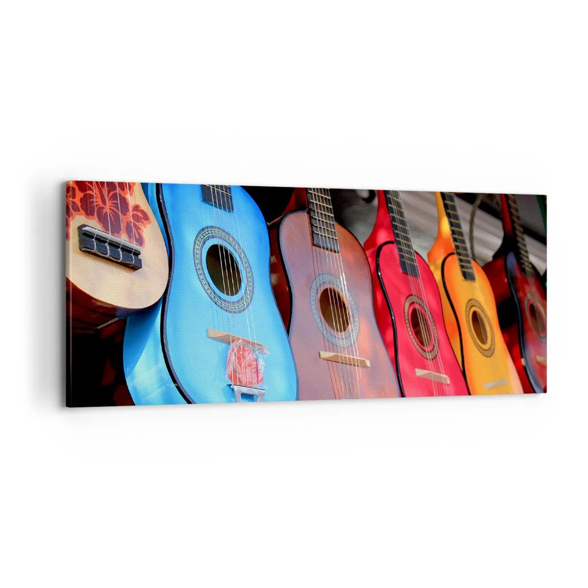 Impression sur toile - Image sur toile - Ambiance latine - 100x40 cm