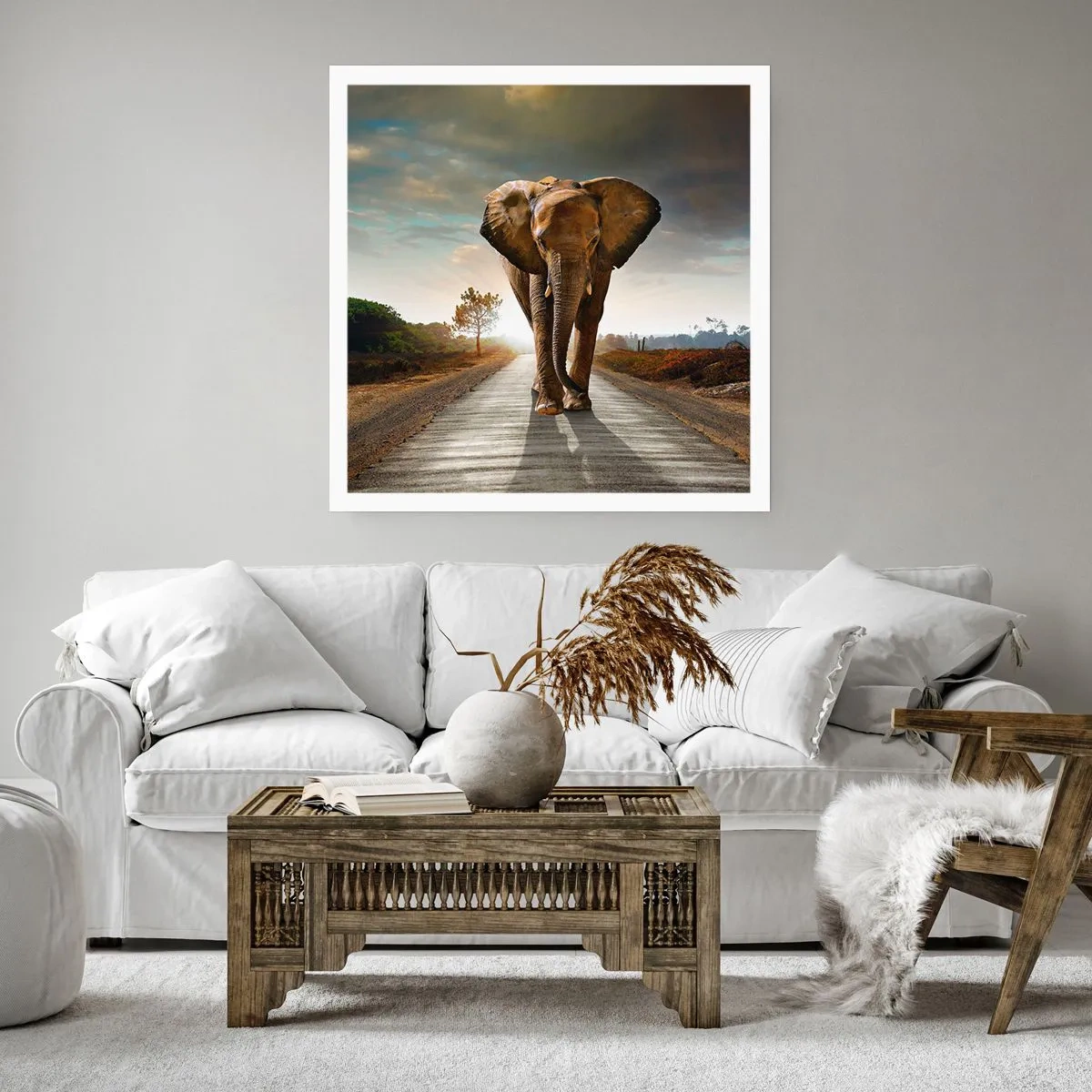 Affiche - Poster - Et pas du tout en porcelaine - 30x30 cm