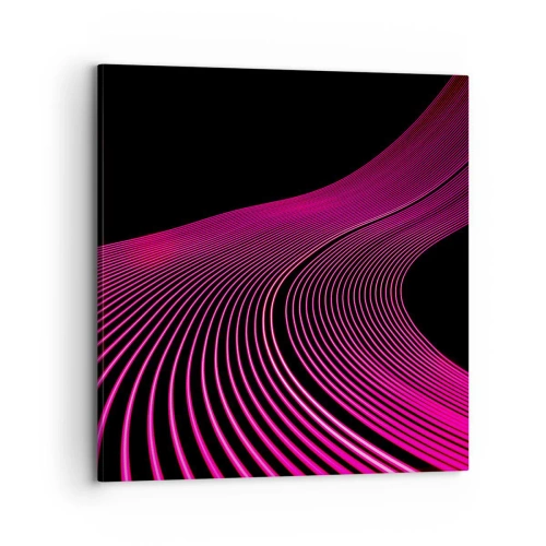 Impression sur toile - Image sur toile - Avenue de lumière - 70x70 cm