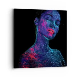 Impression sur toile - Image sur toile - Dans la poussière d'étoiles - 30x30 cm
