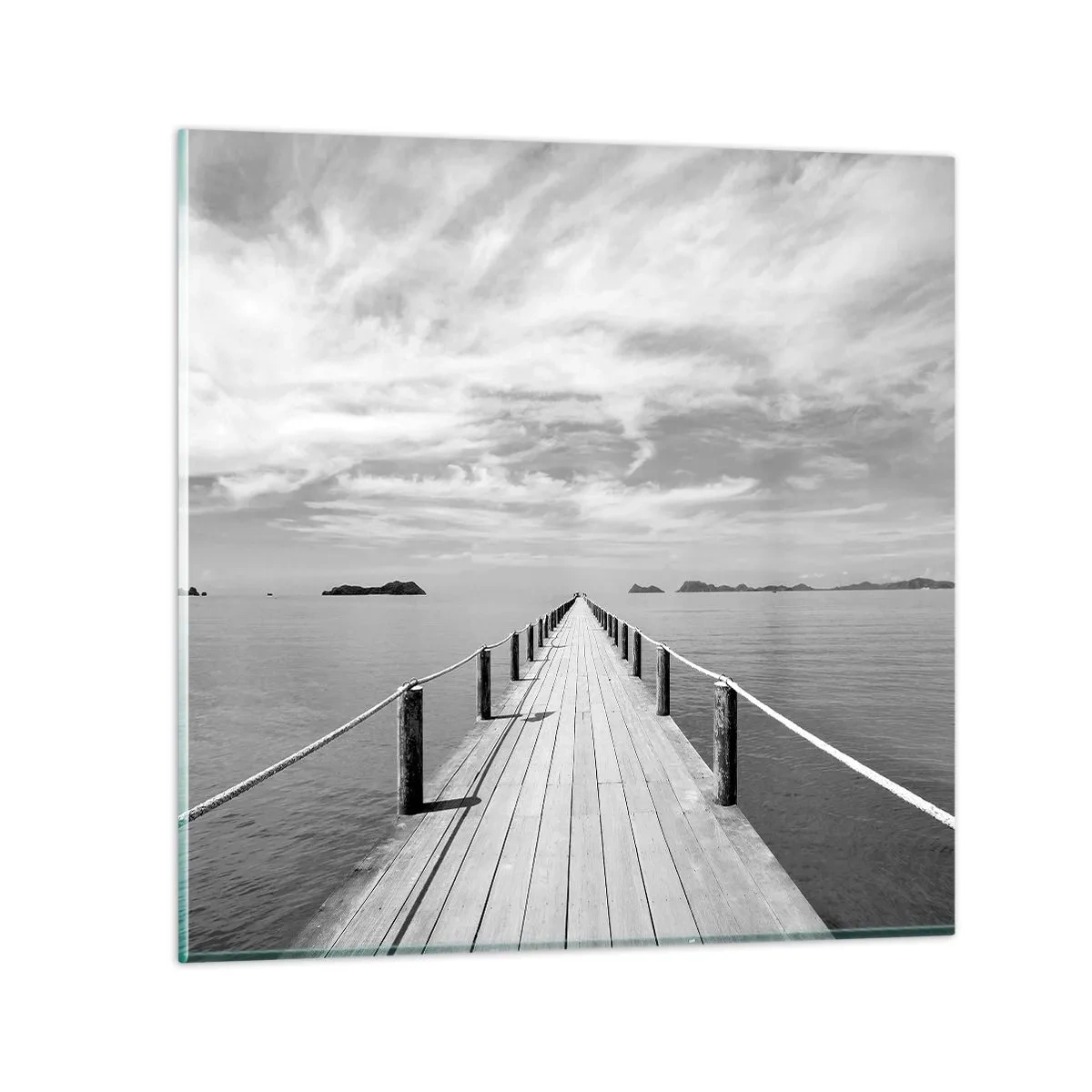 Impression sur verre - Image sur verre - Et peut-être un voyage... - 40x40 cm