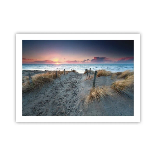 Affiche - Poster - Tu as versé l'éclat de l'arc-en-ciel sur les flots - 70x50 cm