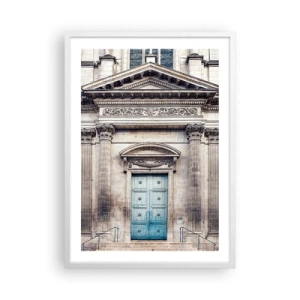 Affiche dans un cadre blanc - Poster - La porte d'entrée vers le monde de l'esprit - 50x70 cm