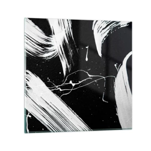 Impression sur verre - Image sur verre - Briser les ténèbres - 30x30 cm