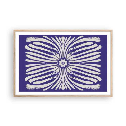 Affiche dans un chêne clair - Poster - Inspirations ethniques - 91x61 cm