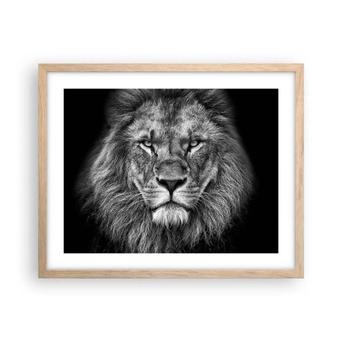 Affiche dans un chêne clair - Poster - En vêtement de sacre - 50x40 cm