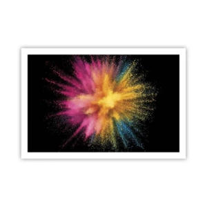 Affiche - Poster - Origine des couleurs - 91x61 cm